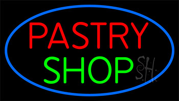 Custom Pastry Shop Neon Sign