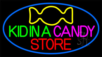 Kid In A Candy Store Neon Sign