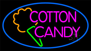 Pink Cotton Candy Neon Sign