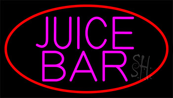 Pink Juice Bar Neon Sign