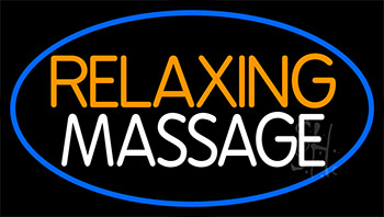 Relaxing Massage Neon Sign