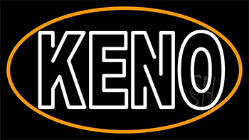 Double Storke Keno 3 Neon Sign