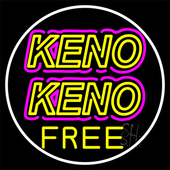Keno Keno 1 Neon Sign