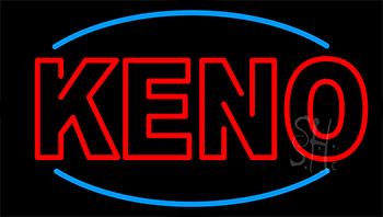 Keno 1 Neon Sign