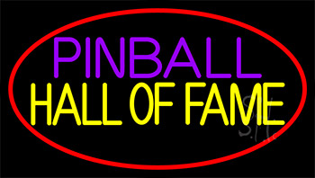 Pinball Hall Of Fame 3 Neon Sign