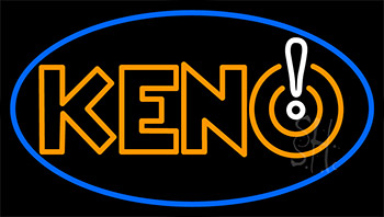 Keno 3 Neon Sign