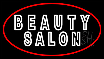 Double Stroke Beauty Salon Neon Sign
