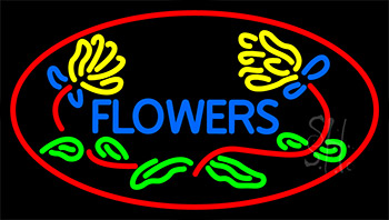 Flowers Neon Sign