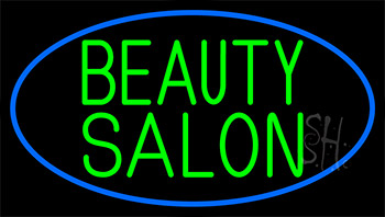 Green Beauty Salon Neon Sign