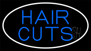 Hair Cut Neon Sign