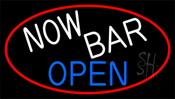 Now Bar Open Neon Sign