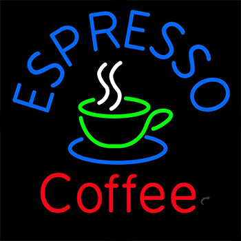 Espresso Coffee Neon Sign