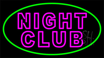 Pink Night Club Neon Sign