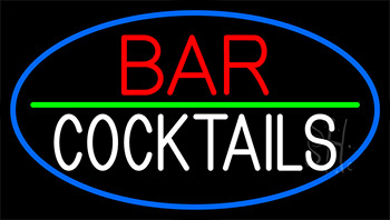Red Bar Cocktail Neon Sign