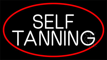 Self Tanning Neon Sign