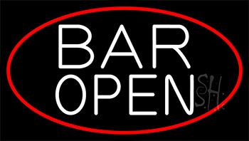 Stylish Bar Open Neon Sign