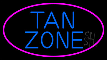 Tan Zone Neon Sign