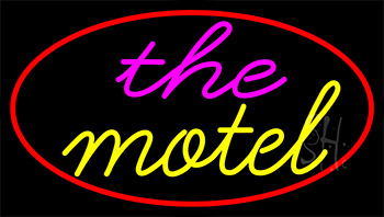The Motel Neon Sign