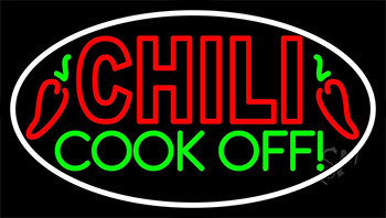 Chili Cook Off Neon Sign