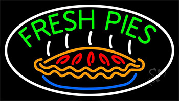 Fresh Pies Neon Sign