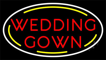 Wedding Gown Neon Sign