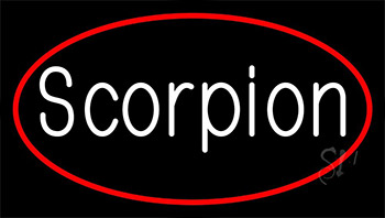 Scorpion Red Neon Sign