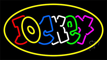 Jockey 2 Neon Sign