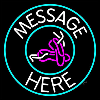 Custom Sandal Neon Sign