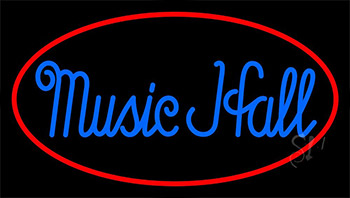 Music Hall 1 Neon Sign