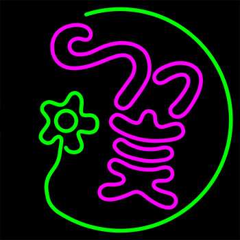 Smile Face Neon Sign