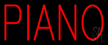Piano Neon Sign