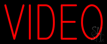 Video Neon Sign