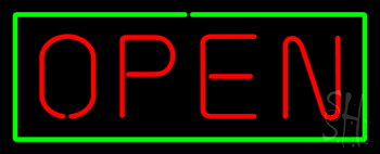 Open Gr Neon Sign