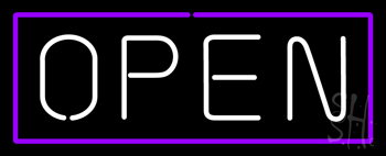 Open Pw Neon Sign