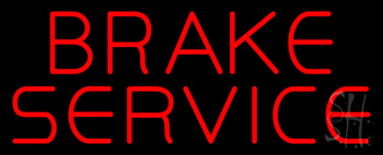 Brake Service Neon Sign