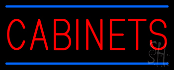 Cabinets Neon Sign