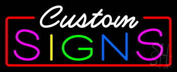 Custom S Neon Sign