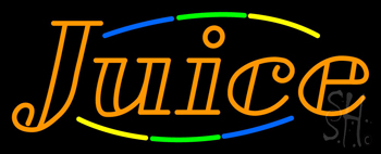 Deco Style Juice Neon Sign