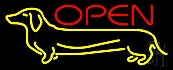 Open Neon Sign