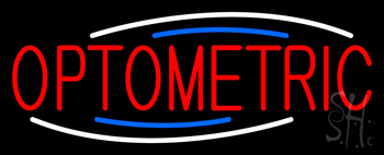 Red Optometric Neon Sign