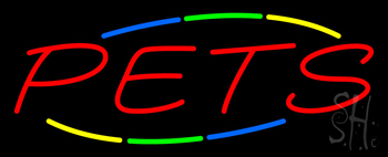 Deco Style Pets Neon Sign