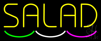 Yellow Salad Neon Sign