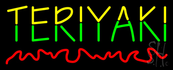 Teriyaki Neon Sign
