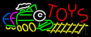 Train Toys Neon Sign