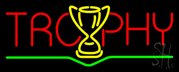 Trophy Neon Sign