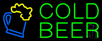 Cold Beer Neon Sign