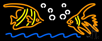 Fish Logo Neon Sign