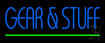 Gear And Stuff Neon Sign