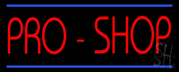 Pro Shop Neon Sign