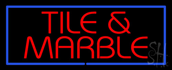 Tile And Marble Neon Sign